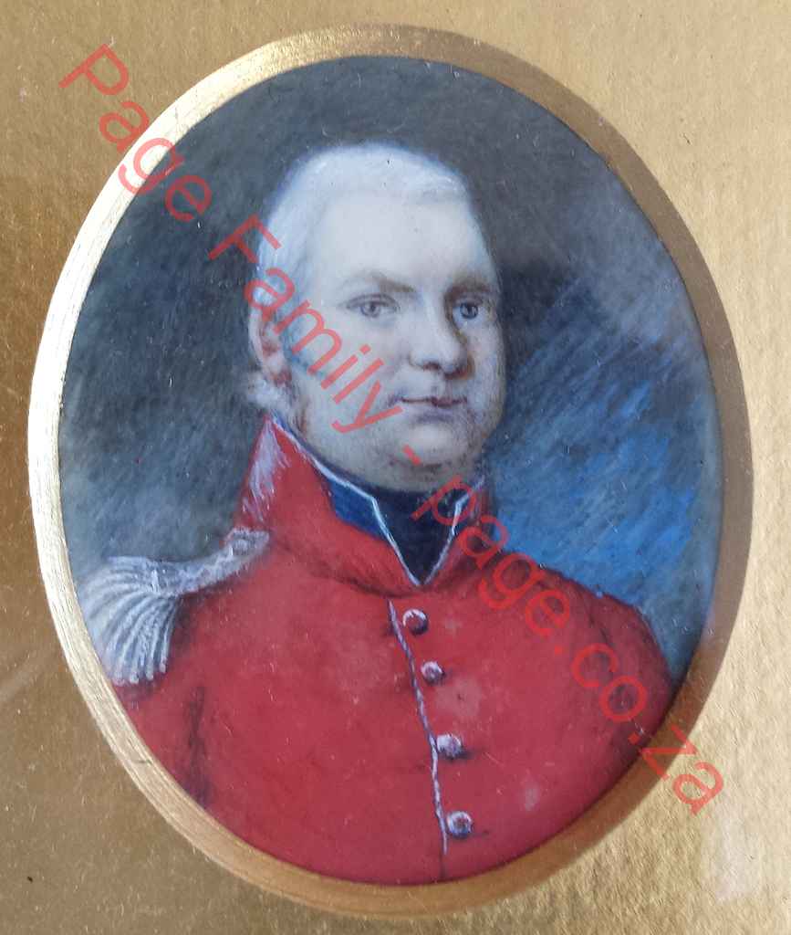 Daniel Page, Barrack-Master at Winchester Barracks
