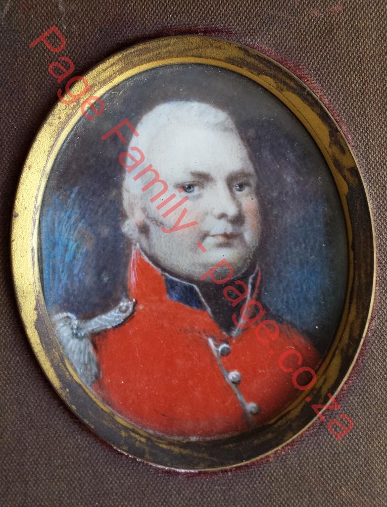 Daniel Page, Barrack Master at Winchester Barracks