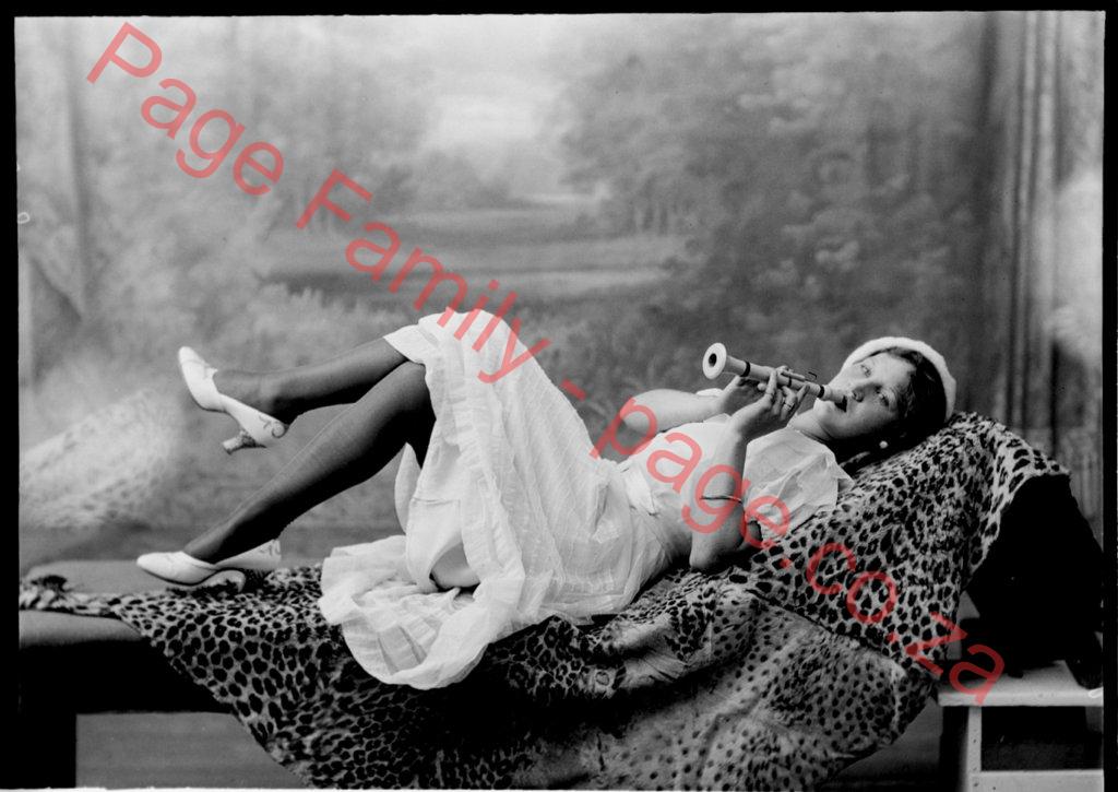 Unidentified member of the Page Family of Paarl